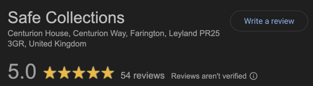 Safe Collections reviews